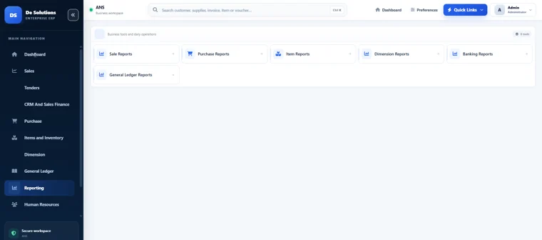 Dynamic ERP: Fixed Assets Workspace